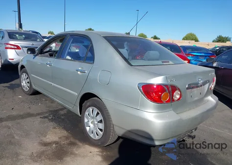 2003 Toyota Corolla Le из США, поврежденный, VIN JTDBR32E030032461